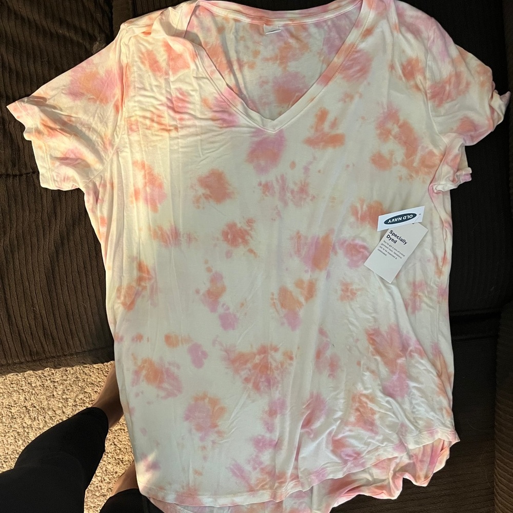 Old navy lux tie-dye tshirt
